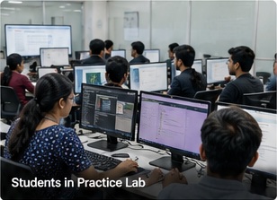 Students in Practice Lab
